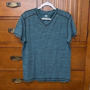 Teal V-Neck T-Shirt